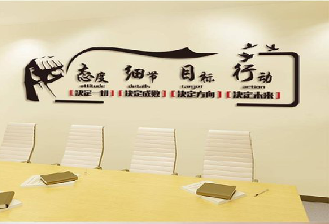 沛县企业文化墙主要展示什么？