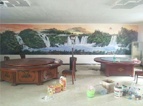 沛县墙绘-写实风景