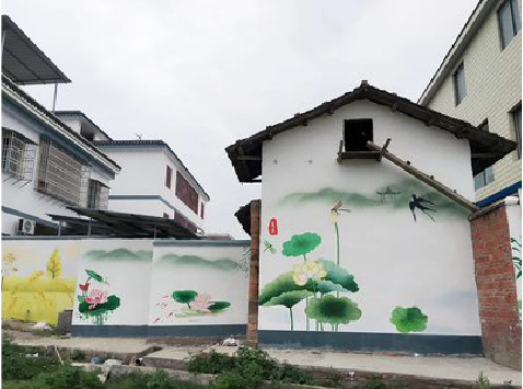 沛县室外墙绘-从选材到保养。