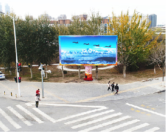 沛县户外大屏广告投放要点。