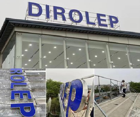 沛县楼顶发光字安装的注意事项。